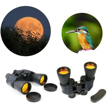 

Binoculars 60x60 Green Film Night Vision with Black Optics