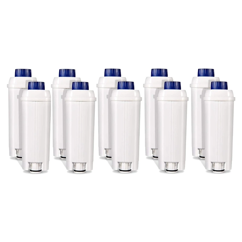 10PCS Coffee Machine Filter for DLSC002 with Activated Carbon Water Delonghi ECAM Esam ETAM |