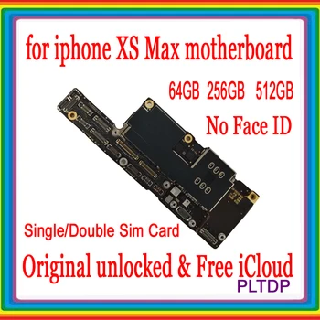 

100% Unlocked Motherboard For iPhone XS MAX Original Main board With /Without Face ID, Free iCloud Logic Board With Full Chip