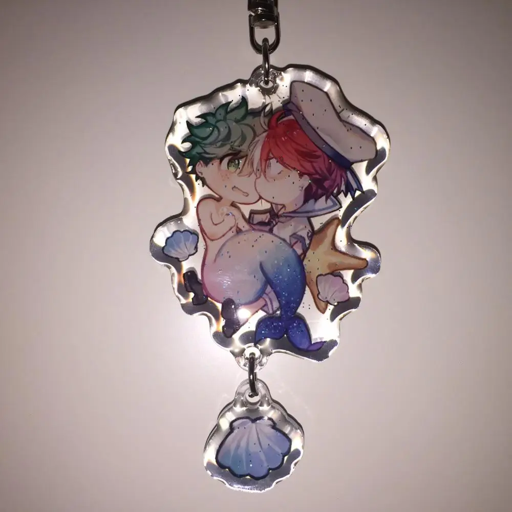 Аниме My Hero Academy водная чашка Todoroki Shoto мидория изуку Русалка кружка с ремнем