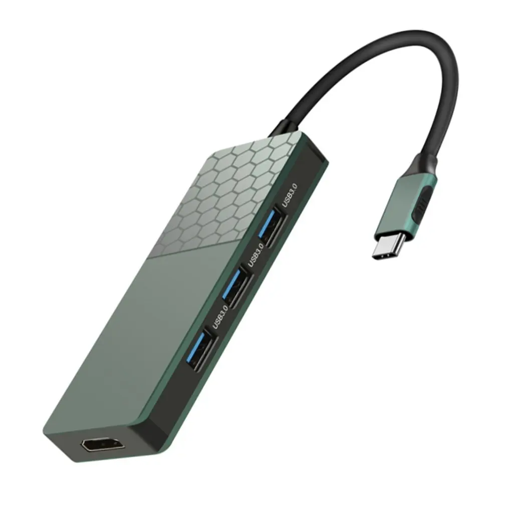 Док-станция type-C коннектор type-C Многофункциональный usb-концентратор Hdmi 4K ноутбук низкотемпературные аксессуары usb-концентратор