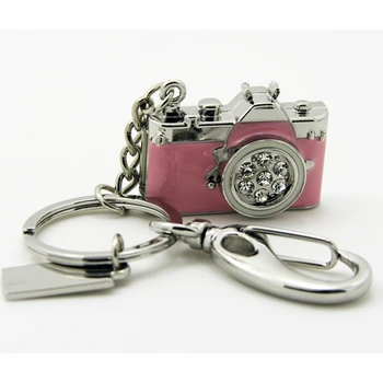 

Super Cute Pen Drive 64GB Jewelry Camera USB Flash Drive 128GB 32GB 16GB Memory Card Usb Stick Pendrive 1TB 2TB Pendrives Gift
