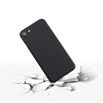 

For iPhone SE 2020 Case Real Carbon Fiber SE 2 Cover Shockproof Ultra Slim SE 2020 Coque For iPhone SE 2020 Funda SE2 Phone Case