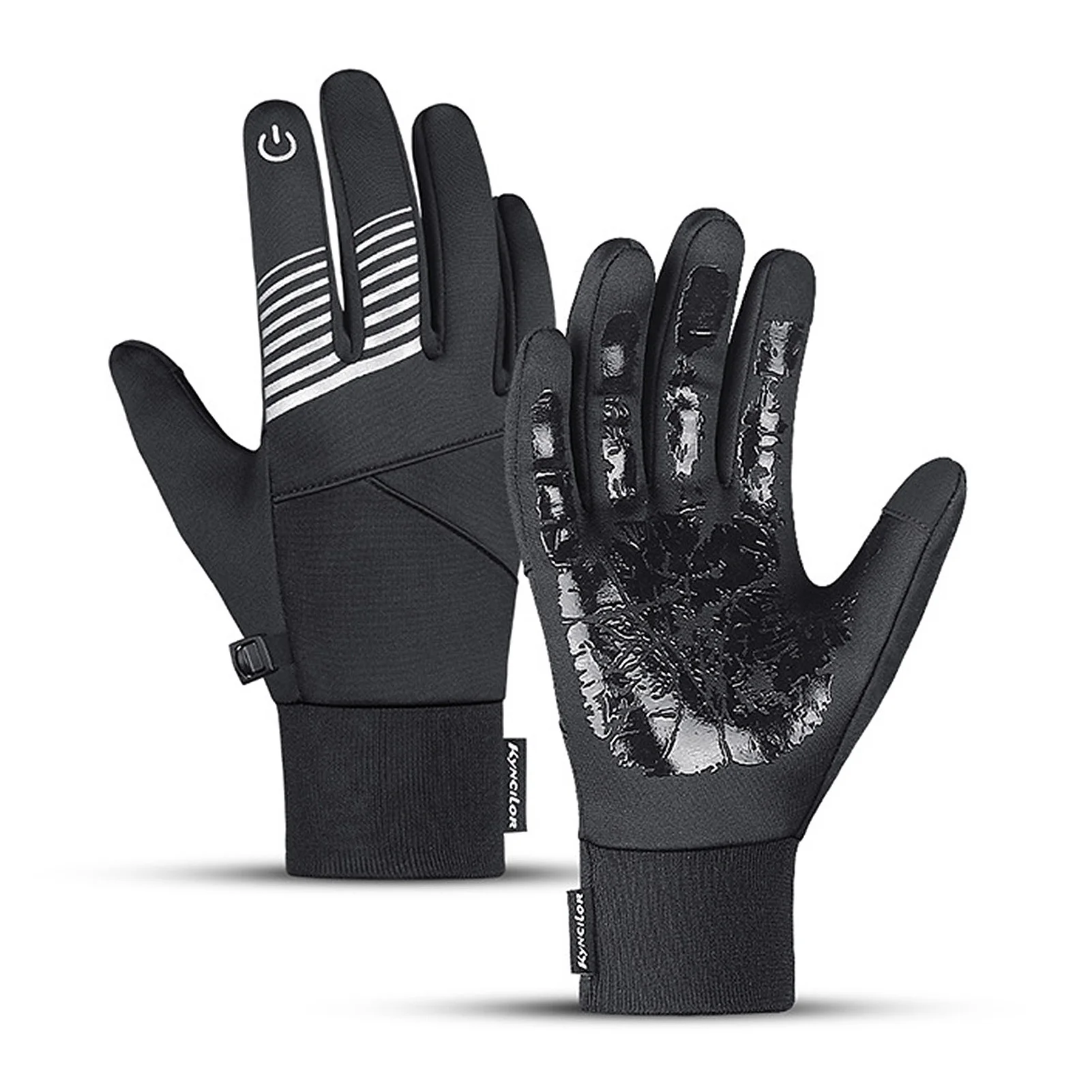 Windproof Cycling Gloves Winter Warm Touchscreen Bicycle Gloves for