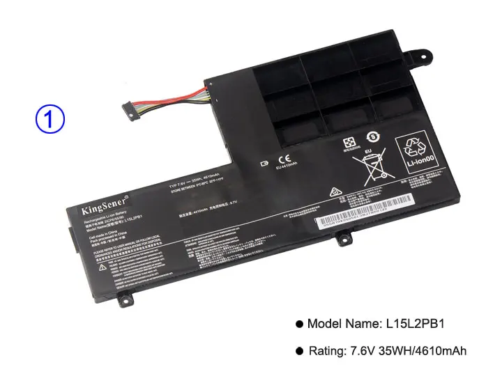 KingSener L14M3P21 L15L3PB0 ноутбук Батарея для lenovo Flex 3 1470 1570 Flex 4 1470 Йога 500 500-15 ISK край 2-1580 L14L3P21