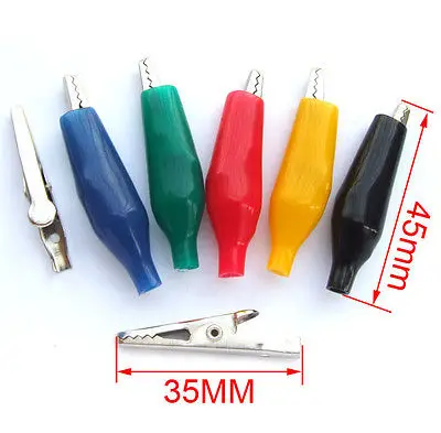 DHL/EMS 1000 шт 5 цветов Аллигатор клип Тест Зажим тест ing ProbeS-A8