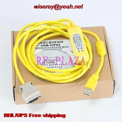 DHL/EMS 10 шт. Кабель для программирования USB-CIF02 для Omron CPM1/1A/2A/CQM1/C200HE/HX/HG VISTA WIN7-A5