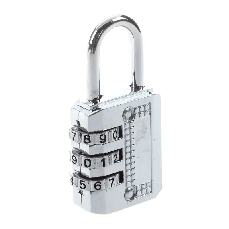 Комбинированный Замок Дорожный чемодан замок для багажа сброс паролей Тип: 3