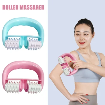

Manual Body Massager Roller Handheld Pain Relief Cellulite Massage Tool for Neck Head Foot Hand Leg