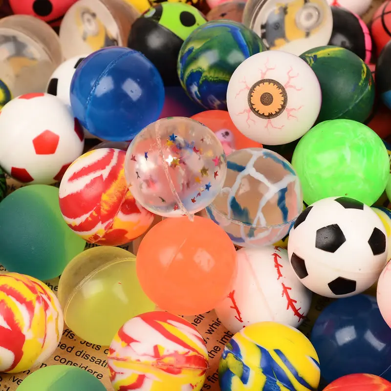 Эластичный мяч № 32 мм Резиновый прыгающий мяч Unary Gashapon машина только прыгающий мяч игрушечный шар для детей