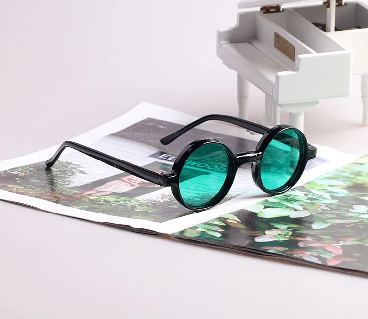 Dyslexia Steampunk Round Sunglasses Improve Dyslexia