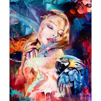 

Painting By Numbers Frameworks Coloring By Numbers Home Decor Pictures Figure Painting Decorations