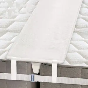Insieme Bed Bridge 12″ Wide with Soft Fabric Top - Twin to King Converter  Kit 