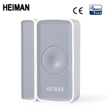 HEIMAN Z-wave Door Window Zwave sensor Magnet Detector alarm Wireless For Z wave home  EU868MHz