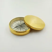 Портативный Серебристый компас медный компас-Топ класс флип изысканный подарок Открытый Кемпинг дорожный компас