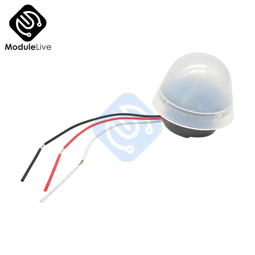 AS-20 DC 12V AC 110V 220V 10A водонепроницаемый чувствительный автоматический фото Переключатель Вкл/Выкл фотоэлемент переключатель уличного света сенсор переключатель инструменты