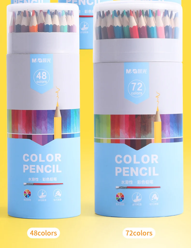 M&G 12/18/24/36/48 Colors Oil Color Pencil Set for drawing colouring  colores coloring Colour colored pencils pack school kids - Price history &  Review, AliExpress Seller - Andstal Stationery Store