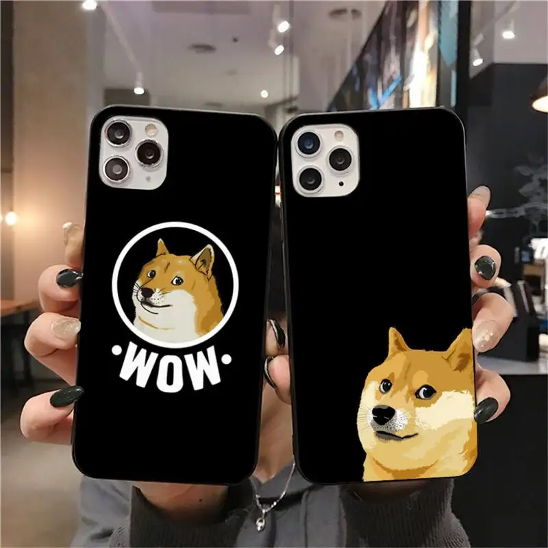 Милый чехол для телефона Doge Meme Kabosu iphone 12 pro max mini 11 XS MAX 8 7 6 6S Plus X 5S SE 2020 XR | Мобильные