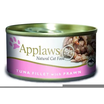 

Applows Conser. d/cats with tuna fillet and shrimp 0,07 kg x 12 PCs