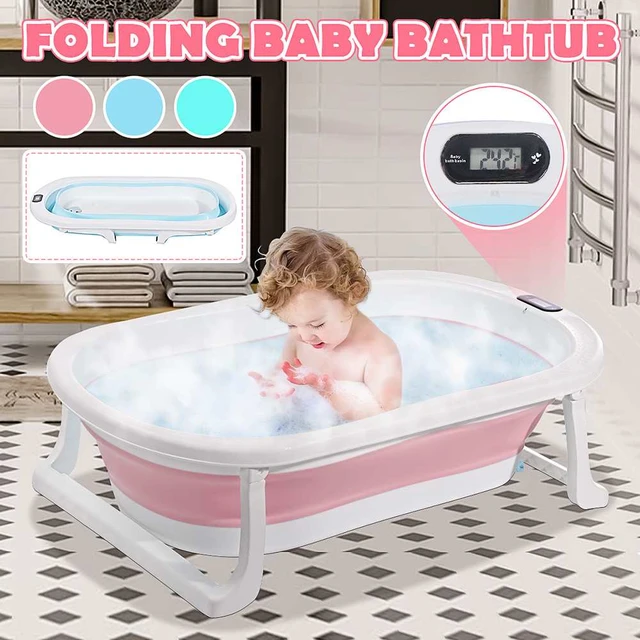 Baignoire bébé pliable - Thermomètre inclus