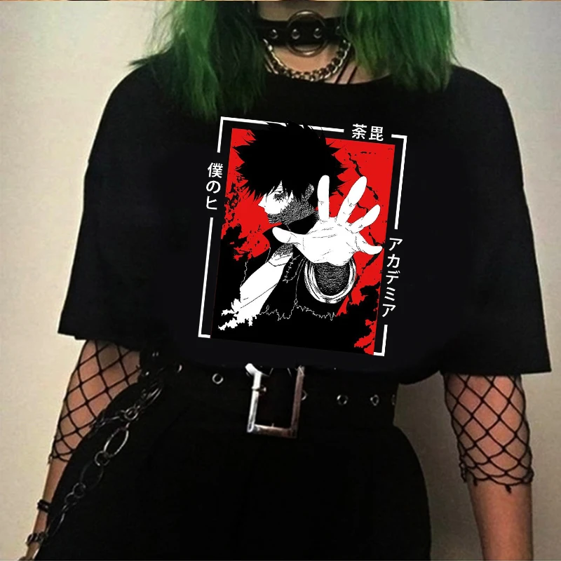 Футболка My Hero Academia с рисунком героя аниме Моя геройская Академия Kawaii Dabi мужские