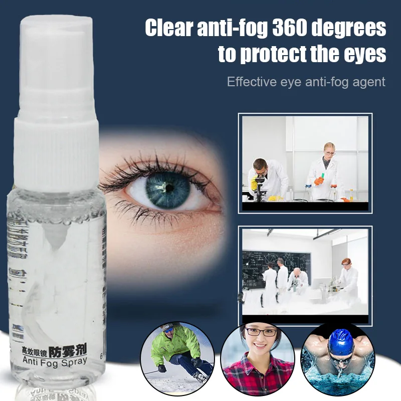 Anti Fog Spray Anti Fog Agent for Swim Goggles Glasses Snorkel Mask Ski Masks Antifogging Spray Mist SAL99