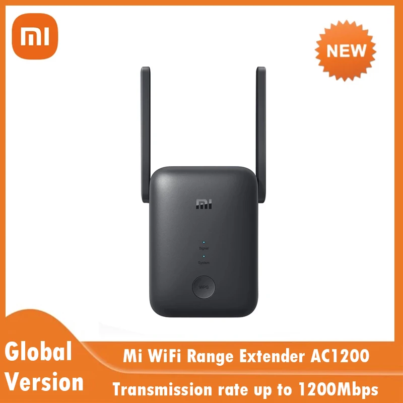Удлинитель диапазона Wi-Fi Xiaomi Mi глобальная версия диапазон 2 4 ГГц и 5 1200 Мбит/с