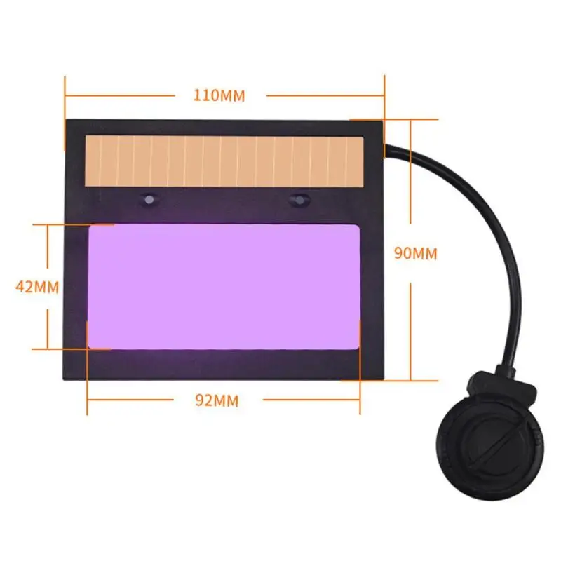 A Welding Helmet Skillful Manufacture LCD Solar Auto Darkening Electric Welding Mask Shade Helmet for Welding Machine - Цвет: A