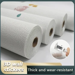 3D Wall Stickers Soundproof And Moisture-Proof Self-Adhesive Wallpaper Foam Wall Stickers Home Children's Living Room Decoration