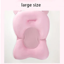 Детское сиденье для купания опорный коврик складная детская ванночка коврик и стул ванночка для новорожденного Подушка Младенческая противоскользящая Мягкая комфортная подушка для тела