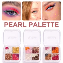 4 Colors  Shimmer Matte Eyeshadow Blusher Pallete Eyeshadow Long Lasting Waterproof Eye Pigments Eyeshadow Blusher Makeup