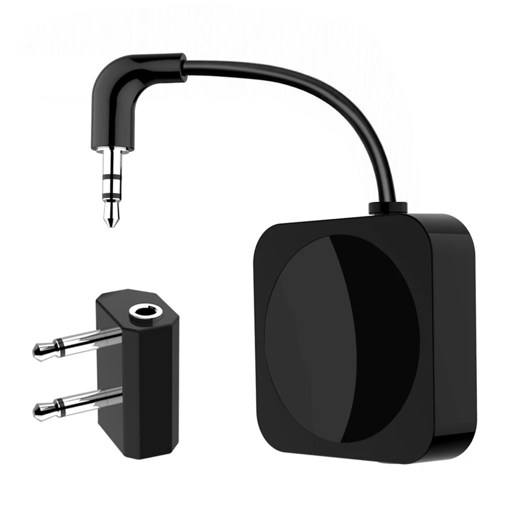 Bluetooth 4 1 Audio Transmitter 3 5mm AUX Adapter Easily Carrying Lightweight Earphone Part for Airplane Car Headphones TV