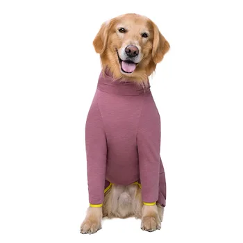 

Large Dog Clothes Thin Golden Retriever Labrador Medium Large Dog Pet Clothes Anti Hair Dustproof Protection Joints Four-legged