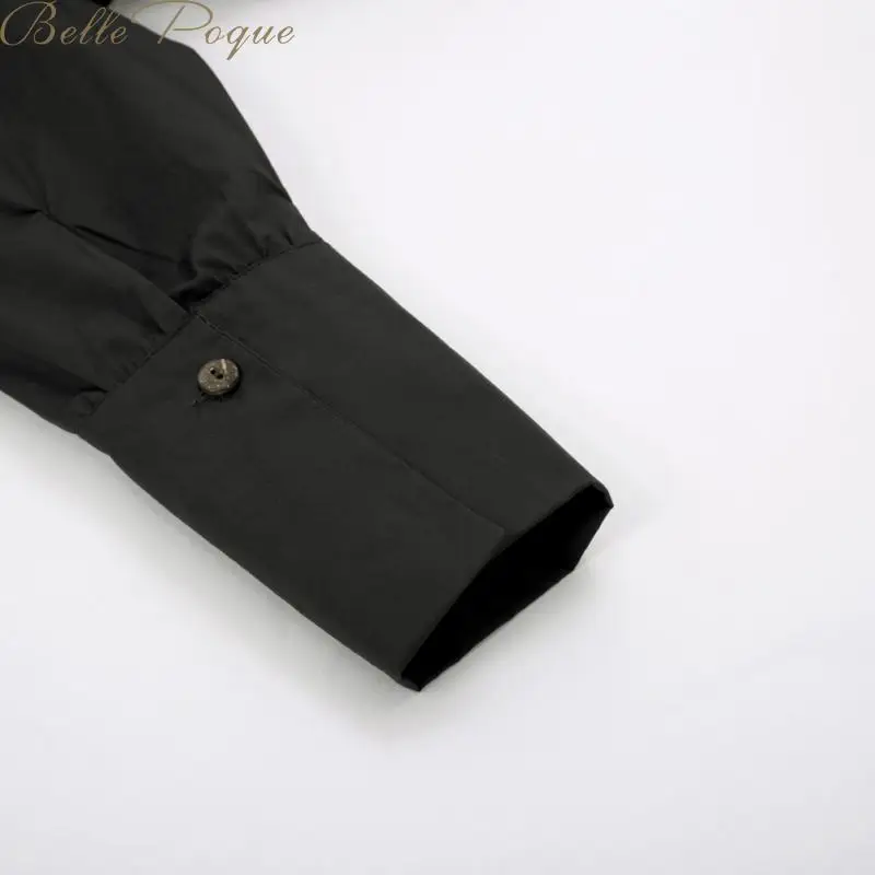 Belle Poque, Женские топы и блузки, шифоновая блузка для женщин,, Офисная рубашка с длинным рукавом, повседневные Модные топы размера плюс, рубашка