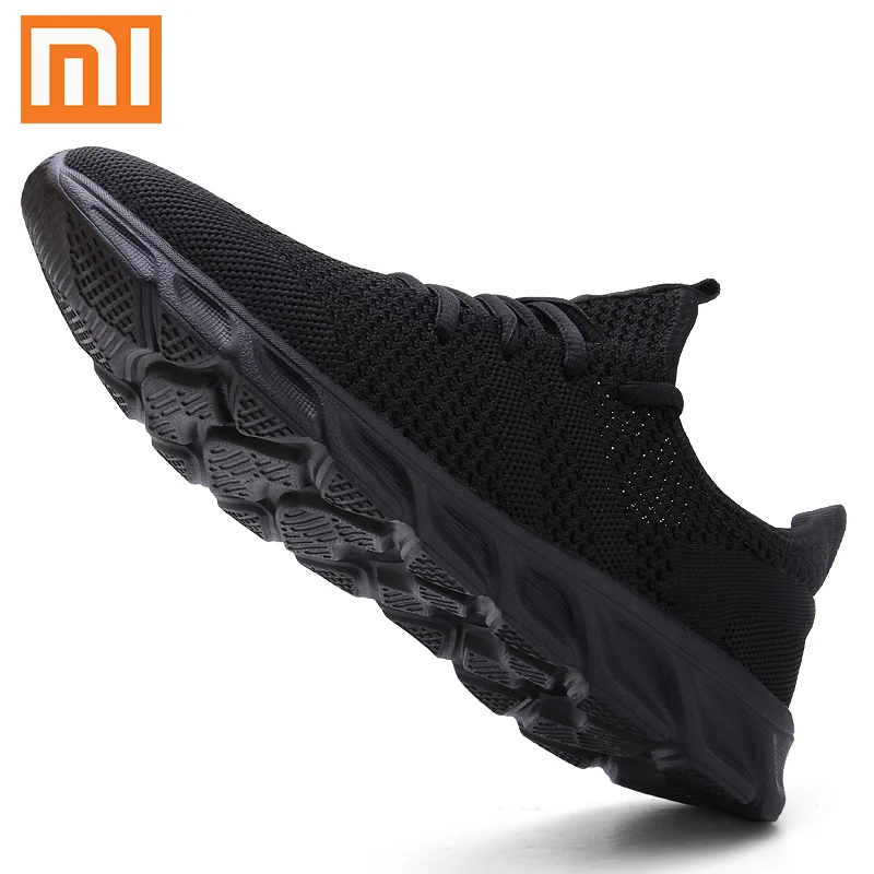 Xiaomi/мужская повседневная обувь; Мужская Спортивная обувь; дышащая обувь; Sapato Masculino; Легкие мужские кроссовки; удобная мужская обувь для бега