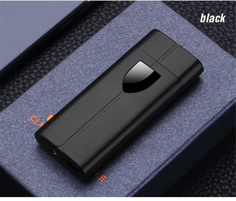 Lafagiet Roate Arc прикуриватель USB Электронная турбо импульсная Зажигалка ветрозащитные Плазменные зажигалки Светодиодный дисплей питания Encendedor