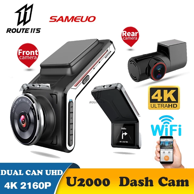 4K Dash Cam Built-in Wi-Fi UHD2160P Discreet Car Dashboard Camera Recorder  With 24-Hour Parking Monitor,, Loop Recording - Buy 4K Dash Cam Built-in  Wi-Fi UHD2160P Discreet Car Dashboard Camera Recorder With 24-Hour