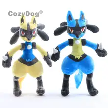 1" 30 см Мега Lucario X Y плюшевые игрушки кукла Peluche Аниме Пикачу Eevee Gengar Mewtwo Серия мягкие игрушки для женщин детский подарок на вечеринку