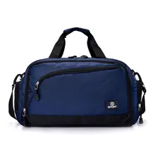 Нейлоновая спортивная сумка для мужчин и женщин, Простая Дорожная сумка для переноски багажа, сумки через плечо для отдыха, фитнеса, сумки на плечо S057