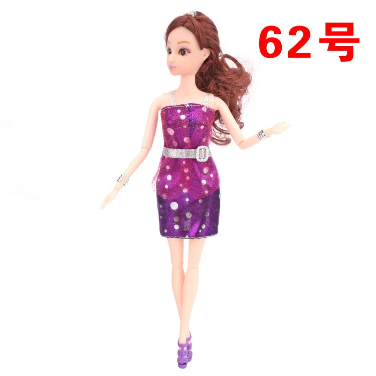 Doll Clothes 30cm Doll Handmade Fashion Short Skirt Outfit Daily Casual Wear Bjd Doll Clothes Doll Accessories Toys for Girls - Цвет: Only clothes No. 62