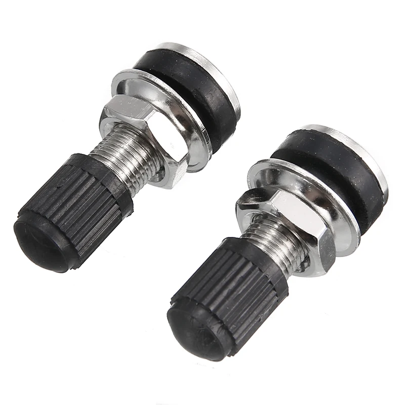 2pcs 36mm*14mm Metal Tyre Valve Bolt In Stem Fit Any Kinds Of Cars Motorcycles Bicycles Tire Parts