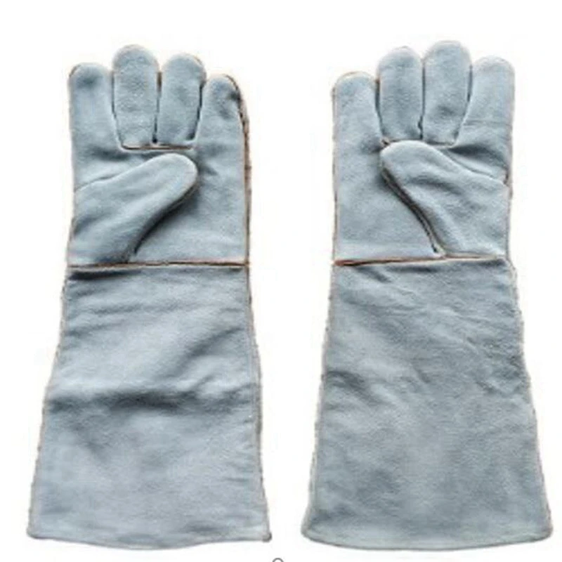 

50Cm Welder Protective Thickening Long Wear-Resistant Labor Insurance Welding Gloves High Temperature Insulation Gloves