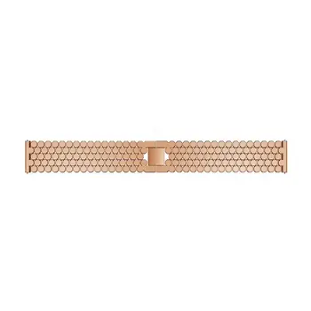

Elegance replacement wrist strap accessories Suitable for Versa fish scale strap