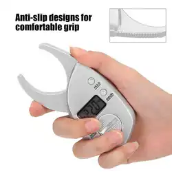 1Pcs Portable Digital Display LCD Body Fat Caliper Analyzer Measure Tester Body Fat Measuring Tool Lose Weight Fitness Equipmnet