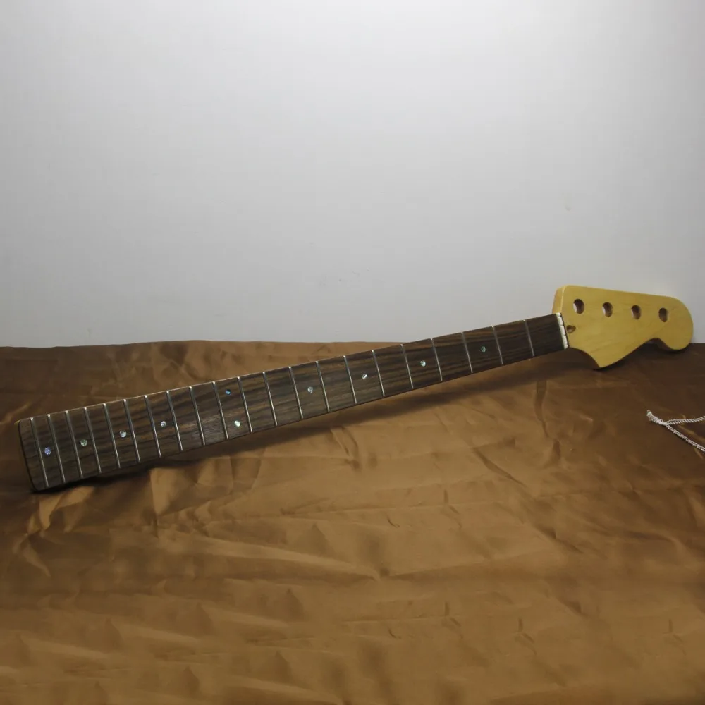 FLEOR 21 Frets PB P басовая Шея канадский клен гриф палисандр 12 ''гриф 42 мм гайка матовый сатин для бас-гитары
