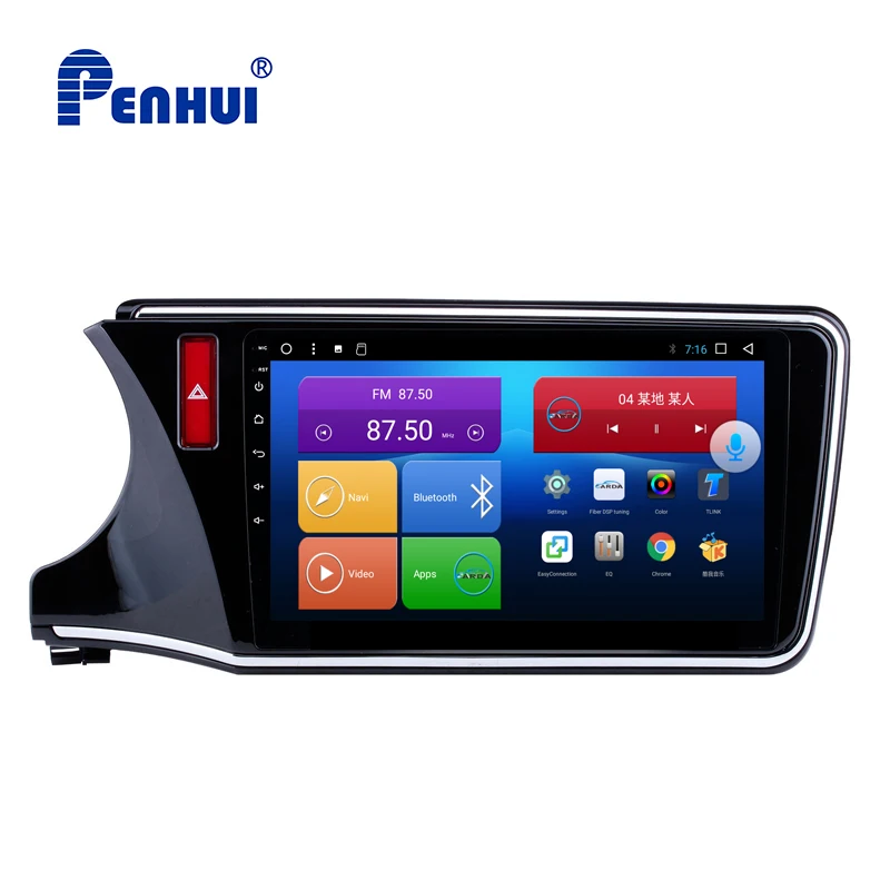 

Car DVD for Honda City (2015-2019) Car Radio Multimedia Video Player Navigation GPS Android 10.0 Double Din