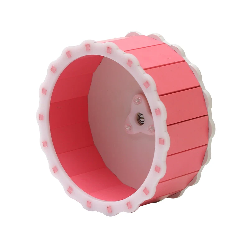 

Small Pets Hamster Exercise Wheel Silent Roller Guinea Pig Mouse Running Sports Wheel Small Animals Pet Toy Hamster Supplies