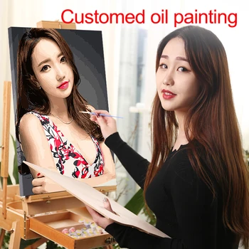 

DIY Oil Paint Paintings By Numbers Personality Photo Customized Picture Drawing Canvas Coloring by Numbers Acrylic easy drawing