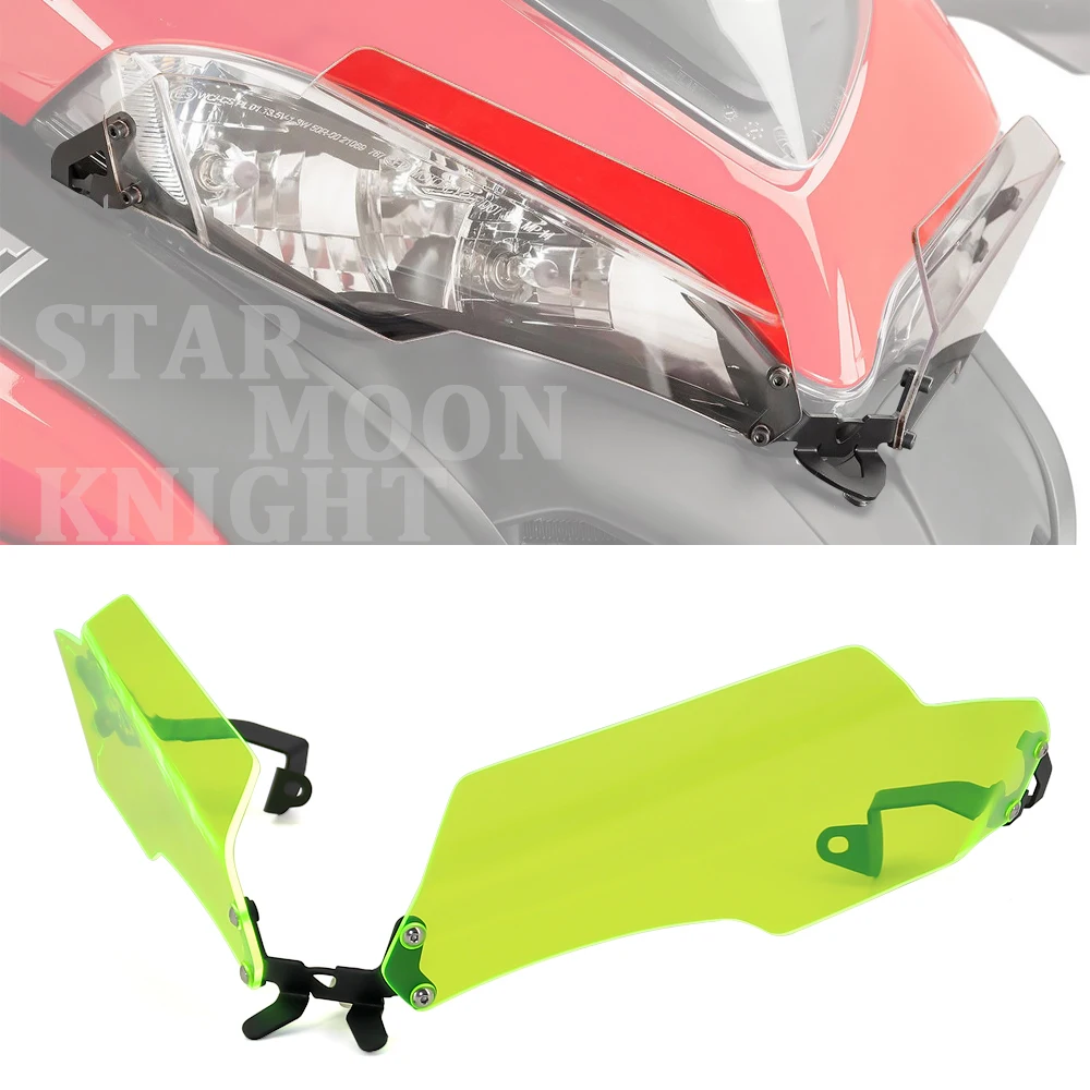 

For DUCATI MULTISTRADA 950 1200 1260 HEADLIGHT PROTECTION 2015-2020 All Model Motorcycle Headlight Protector Guard Grille Cover