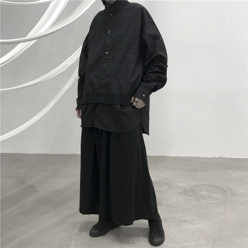 XITAO для отдыха, стоячий воротник, карман, рубашка, Лоскутная, однобортная, длинный рукав, блузка, повседневная женская,, повседневный Топ, новинка, WQR1729